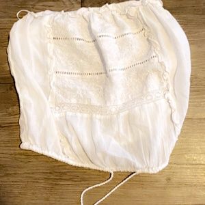 Cute Swim suit cover up/ Crop top